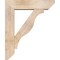 Ekena Millwork Funston Slat Smooth Bracket w/ Offset Brace, Douglas Fir, 7 1/2"W x 30"D x 36"H BKT0806X30X36FST06SDF - alternate 3